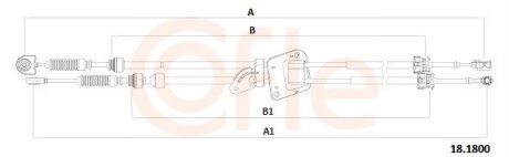 Автозапчасть COFLE 181800