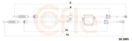 Автозапчастина COFLE 181805