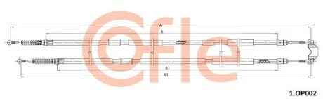 Автозапчасть COFLE 1OP002