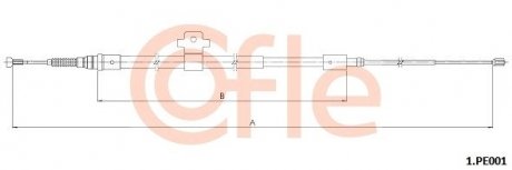 Автозапчасть COFLE 1PE001