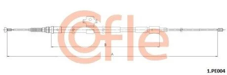 Автозапчастина COFLE 1PE004
