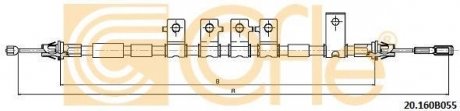 Трос ручного гальма COFLE 20160B055 (фото 1)