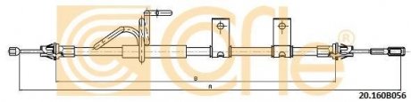 Трос ручного гальма COFLE 20160B056 (фото 1)