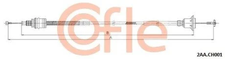 Трос щеплення COFLE 2AACH001