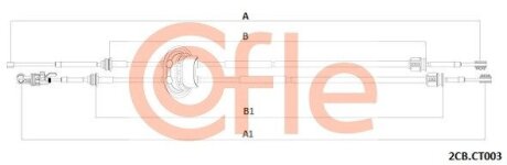 Автозапчасть COFLE 2CBCT003