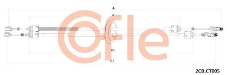 Автозапчасть COFLE 2CBCT005 (фото 1)