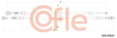 Автозапчасть COFLE 2CBFD023