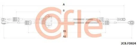 LINKI ZMIANY BIEGOW L+P COFLE 2CBFD024