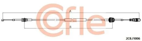 Автозапчастина COFLE 2CBFI006