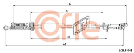 Автозапчасть COFLE 2CBFI041