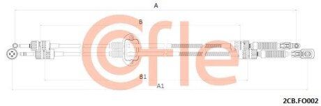 Автозапчасть COFLE 2CBFO002