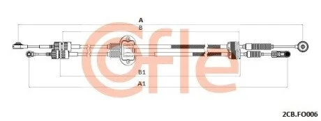 Автозапчасть COFLE 2CBFO006