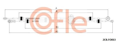 Автозапчасть COFLE 2CBFO013