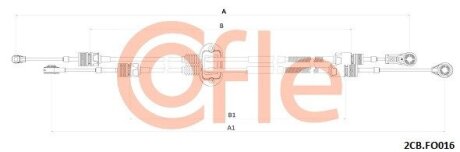 Автозапчасть COFLE 2CBFO016