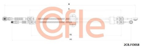 Автозапчасть COFLE 2CBFO018