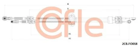 Автозапчасть COFLE 2CBFO018 (фото 1)
