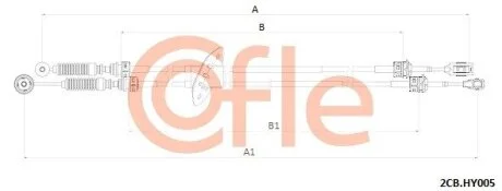 Автозапчасть COFLE 2CBHY005