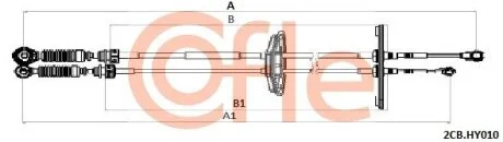 Автозапчасть COFLE 2CBHY010