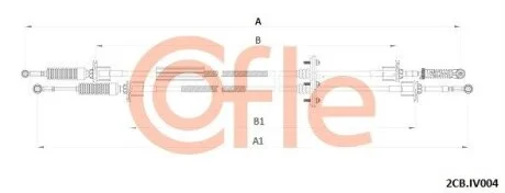 Автозапчасть COFLE 2CBIV004