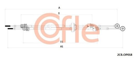 Автозапчасть COFLE 2CBOP018