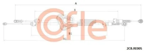 Автозапчасть COFLE 2CBRE005