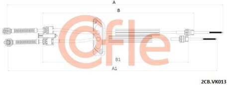 Автозапчасть COFLE 2CBVK013