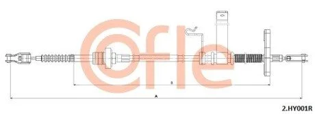 Автозапчасть COFLE 2HY001R