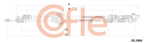 Linka zmiany biegów FO FOCUS MTX75gear COFLE 92102466