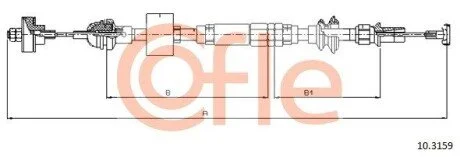 LINKA SPRZEGLA COF 10.3159 COFLE 92103159