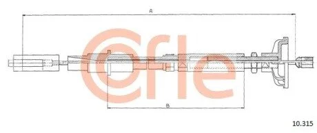 LINKA SPRZEGLA COF 10.315 COFLE 9210315