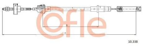 LINKA SPRZEGLA COF 10.338 COFLE 9210338