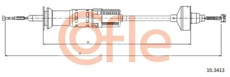 LINKA SPRZEGLA COF 10.3413 COFLE 92103413