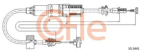LINKA SPRZEGLA COF 10.3441 COFLE 92103441