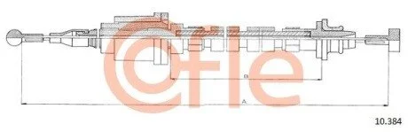LINKA SPRZEGLA COF 10.384 COFLE 9210384
