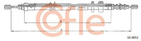 LINKA - HAMULEC RECZNY COF 10.4652 COFLE 92104652