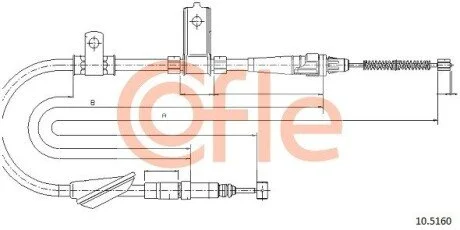 Linka ham.r. FREELANDER P ch.1A000001- 1600/1285 COFLE 92105160