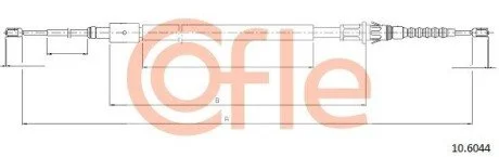 Автозапчасть COFLE 92106044