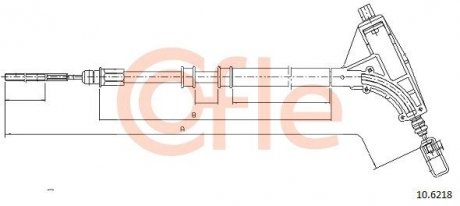 LINKA - HAMULEC RECZNY COF 10.6218 COFLE 92106218