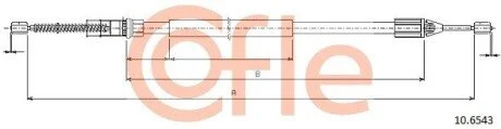LINKA - HAMULEC RECZNY COF 10.6543 COFLE 92106543