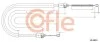 Трос ручника Dacia Sandero 08- (1660/1480 мм) 92106893