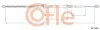Трос ручника Skoda Fabia/VW Polo/Seat Ibiza 08- (1589/923 мм) COFLE 92107140 (фото 1)
