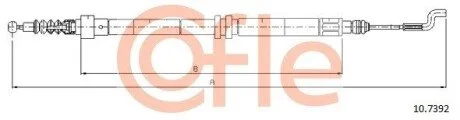 LINKA - HAMULEC RECZNY COF 10.7392 COFLE 92107392
