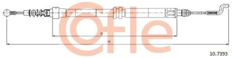 LINKA - HAMULEC RECZNY COF 10.7393 COFLE 92107393