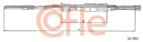 LINKA - HAMULEC RECZNY COF 10.7401 COFLE 92107401