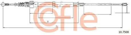 LINKA - HAMULEC RECZNY COF 10.7508 COFLE 92107508