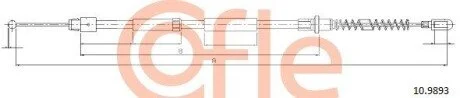 LINKA - HAMULEC RECZNY COF 10.9893 COFLE 92109893