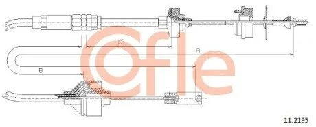 LINKA SPRZEGLA COF 11.2195 COFLE 92112195