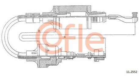 LINKA SPRZEGLA COF 11.2552 COFLE 92112552 (фото 1)