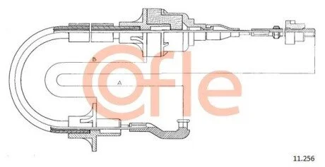 LINKA SPRZEGLA COF 11.256 COFLE 9211256