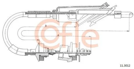LINKA SPRZEGLA COF 11.3012 COFLE 92113012 (фото 1)
